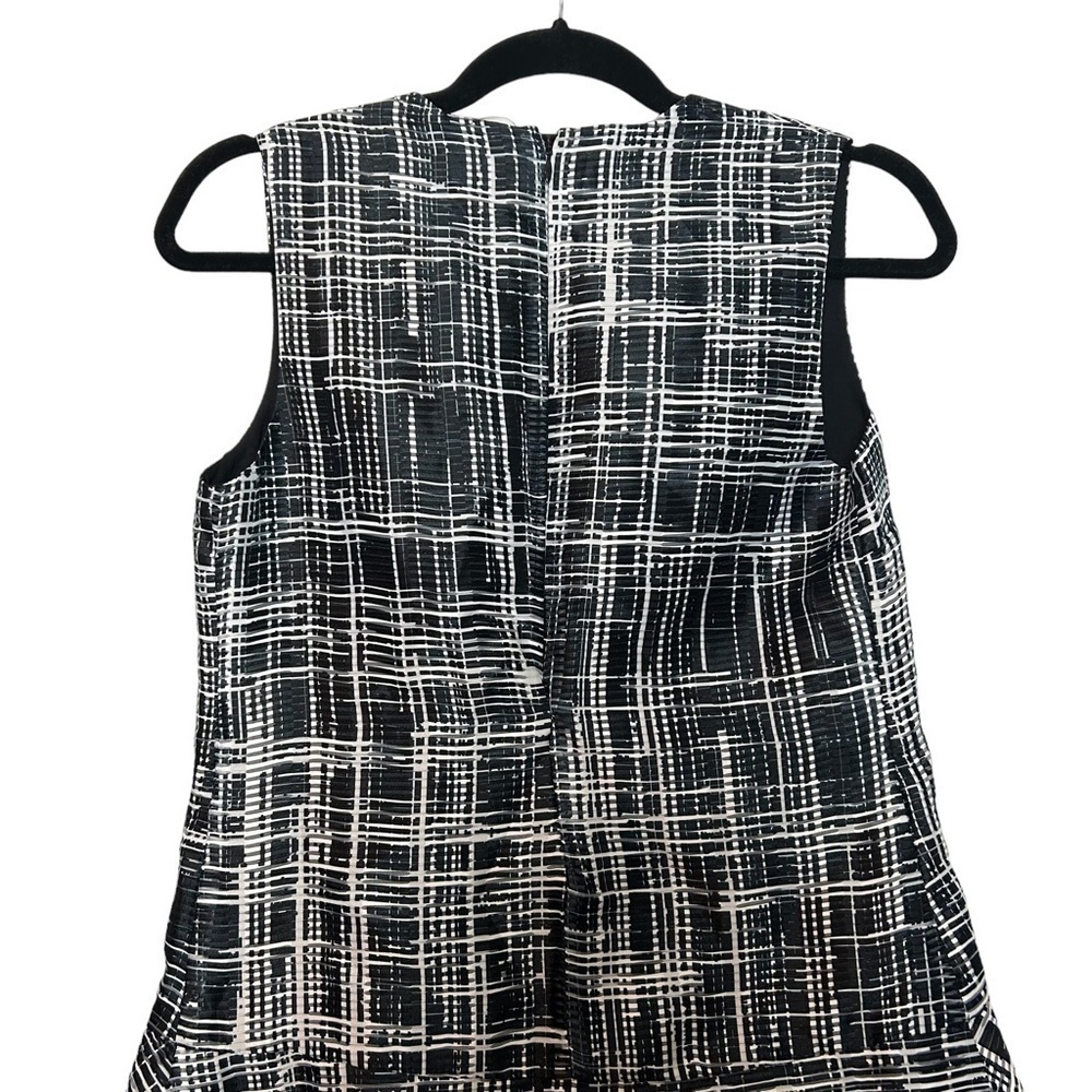 Kendall + Kylie Revolve Drop Waist Fully Lined Sleeveless Flare Mini Skirt Dress - Picture 8 of 16